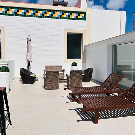 Foz Beach House - Rooftop & Sea View Foz do Arelho Ngoại thất bức ảnh
